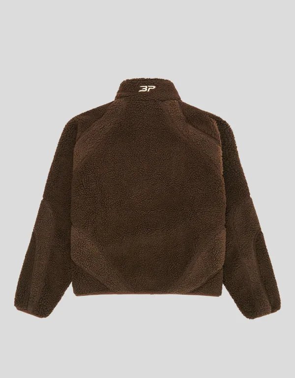 broken planet market polar fleece brown jacket broken planet market polar fleece brown jacket